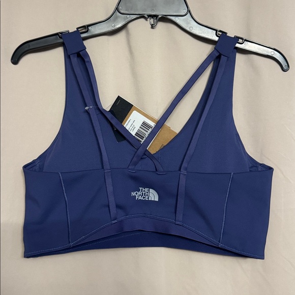 The North Face Cave Blue Valley Shine Bra, Size L - Picture 4 of 8